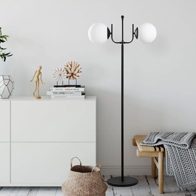 Candeeiro de Pé Antler – Preto – 62 x 30 x 162 cm