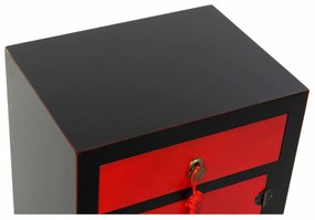 Mesa de Cabeceira DKD Home Decor Abeto MDF (45 x 35 x 66 cm)