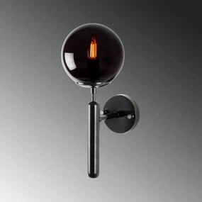 Aplique de Parede King – Preto – 15 x 20 x 40 cm