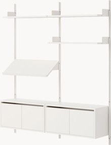 Estante de parede grande com armários Living