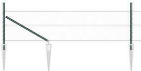 Cerca Hexagonal Verde 0.5x100 m Aço