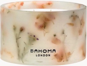 Vela perfumada artesanal com três pavios Botanica (flor de cerejeira)