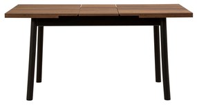 Mesa de Jantar Extensível Oliver – Preto – 120/153 x 77 x 75 cm