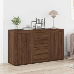 Aparador vidaXL Carvalho castanho Madeira de engenharia 120 x 36 x 69 cm
