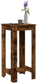 Mesa de bar 51x50x103,5 cm derivados de madeira carvalho fumado