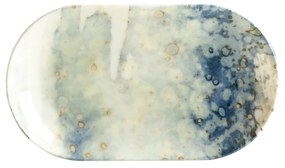 Bandeja Catay Oval Azul 19X11X2.5cm