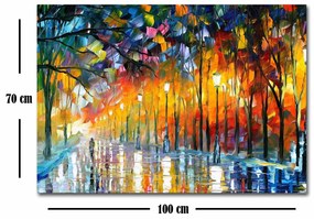 Pintura Decorativa em Tela 70100FAMOUSART-026 – Multicolor – 70 x 100