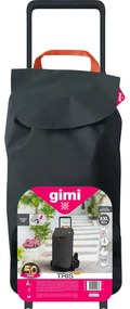 Carro de Compras Gimi Tris Urban Cinzento escuro Cinzento 52 L
