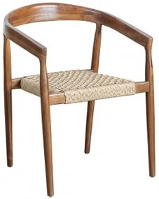 Cadeira de jardim em madeira de teca Visby madeira de teca - Sklum
