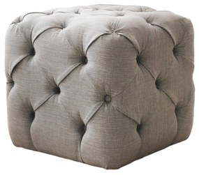 Pouffe Kup – Cinzento – 48x48x48 cm
