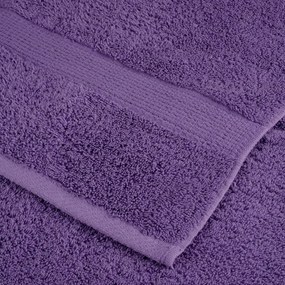 Toalhas de bidé premium SOLUND 4 pcs 30x50 cm 600 gsm roxo