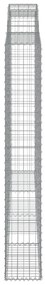 Cestos gabião arqueados 2pcs 300x30x200/220cm ferro galvanizado