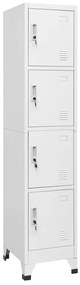244475 vidaXL Cacifo com 4 compartimentos 38x45x180 cm