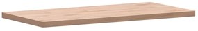 Tampo de mesa retangular 80x40x2,5 cm madeira de faia maciça