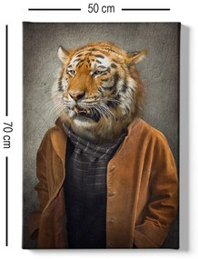 **** Pintura Decorativa em Tela 12812897415 – Multicolor – 50 x 70 cm