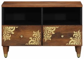 Buffet de TV 70x33x46 cm Madeira Sólida de Mangueira