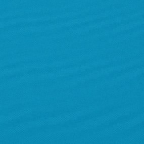Almofadão p/ banco jardim 150x50x7 cm tecido oxford azul-claro