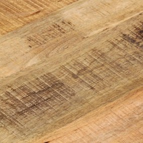 Tampo de mesa redondo Ø60x1,5cm madeira mangueira áspera maciça