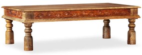 Mesa de centro madeiras mangueira/acácia maciças 110x60x38cm