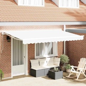 vidaXL Tecido para Troca de Toldos para Estrutura de 4x2 m Branco