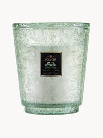 Vela perfumada artesanal Japonica Collection (Cipreste, Baga de zimbro, Folhas de hortelã & Madeira)