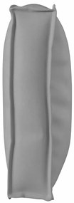 Almofada de Palete para Assento/Costa Cinza 120x60x12 cm Tecido Oxford