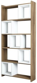 Estante Box – Branco Nogueira – 80x170x22 cm