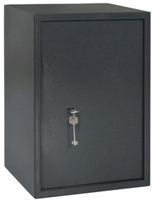 vidaXL Cofre mecânico 35x31x50 cm aço cinzento-escuro