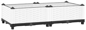Canteiro elevado 80x40x23 cm polipropileno