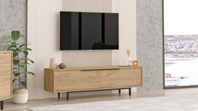Móvel TV ON1 – Nogueira – 160 cm x 45,1 cm x 35,5 cm