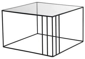 Mesa de Café Outline - Preto - 55cm x 36cm x 55cm