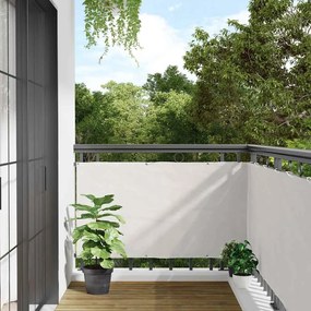 Tela de privacidade para varanda 500x120 cm PVC branco