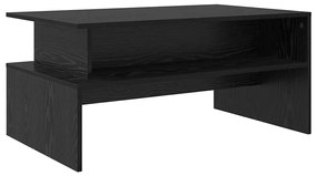 Mesa de centro com prateleira Outros Carvalho preto 90 x 55 x 42.5 cm