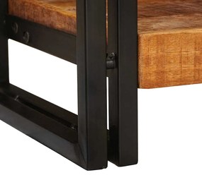 Aparador 90 x 33 x 75 cm Madeira de mangueira áspera maciça