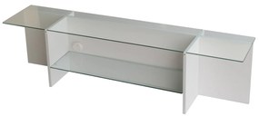 Suporte de TV Escape – Branco – 158 cm x 40 cm x 35 cm