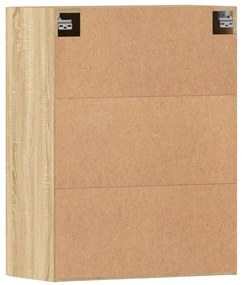 Móveis de parede 2 pcs derivados de madeira carvalho sonoma