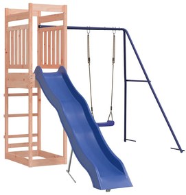 Conjunto de brincar para exterior madeira de douglas maciça