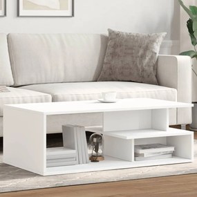 Mesa de centro 102x55x35 cm derivados de madeira branco