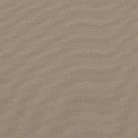 Almofadões p/ cadeiras de jardim 2 pcs oxford cinza-acastanhado