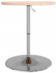 Mesa de bar Ø60x90,5 cm madeira de carvalho maciça