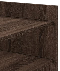 Mesa de centro 100x50x50 cm deriv. madeira carvalho castanho