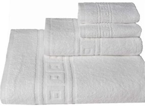 Toalhas brancas 100% algodão - Toalhas para hotel, spa, estética: 1 Toalha 50x100 cm