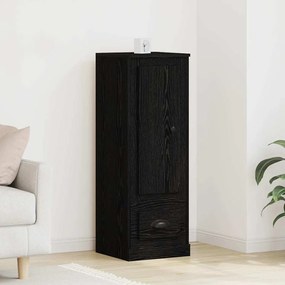 vidaXL Highboard Carvalho Preto Carvalho Preto 36 x 35,5 x 103,5 cm