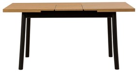 Conjunto Mesa de Jantar Extensível e Cadeiras Oliver – Preto – Mesa 12