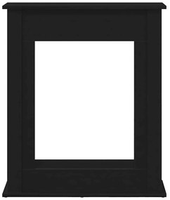 Cornija lareira 75x20x87,5 cm deriv. madeira carvalho preto