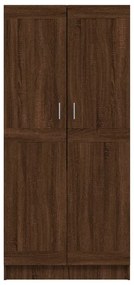 Roupeiro Olhão de 180 cm - Nogueira - Design Moderno