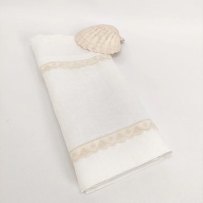 Toalha de Batismo Romantic Linho JOL