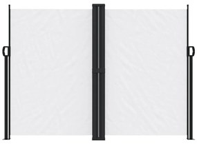 Toldo lateral retrátil 180x600 cm branco