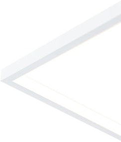 Candeeiro de teto branco com LED regulável em 3 níveis 5 luzes - Lejo Design