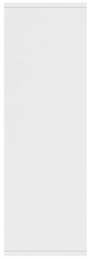 Estante/aparador 50x25x80 cm derivados de madeira branco